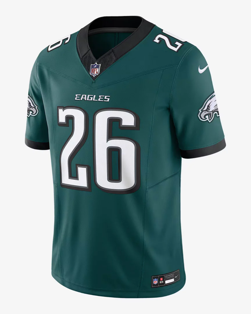 Nike Men's NFL Philadelphia Eagles Saquon Barkley Limited Jersey - Image 2