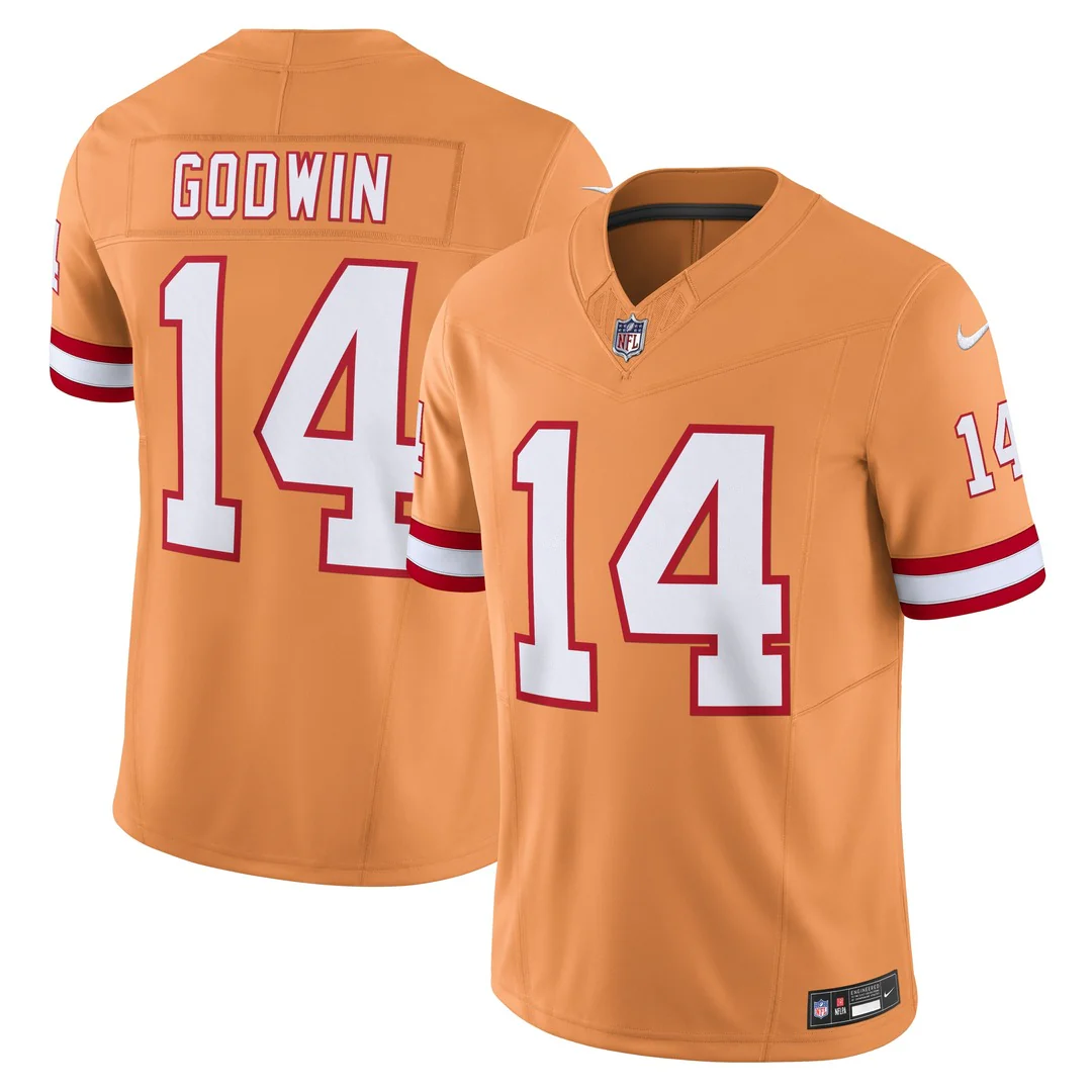 Nike Men's NFL Tampa Bay Buccaneers Chris Godwin Throwback Limited Jersey - Image 3