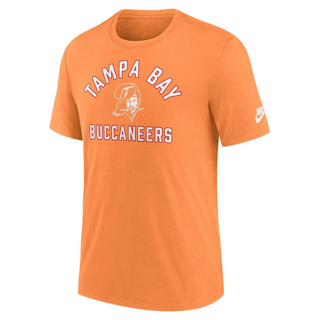 Nike Men's NFL Tampa Bay Buccaneers Rewind Tri-Blend T-Shirt