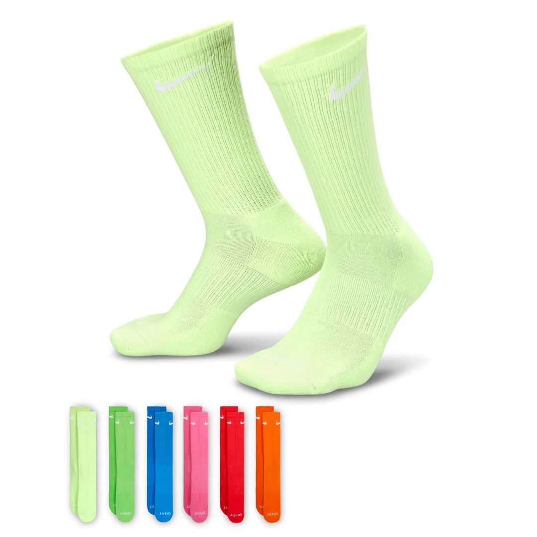 Nike Senior Everyday Plus Training Crew Socks 6-Pack - Image 6