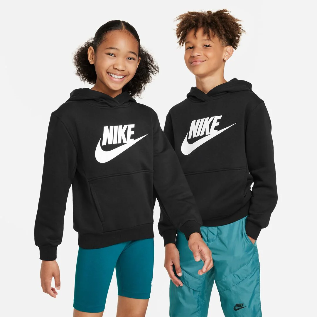 Nike Youth Club Fleece Hoodie - Image 4