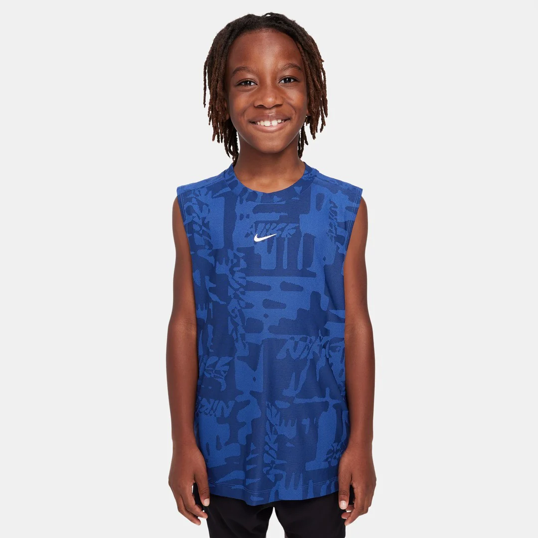 Nike Youth Dri-Fit Multi Print Sleeveless Top - Image 2