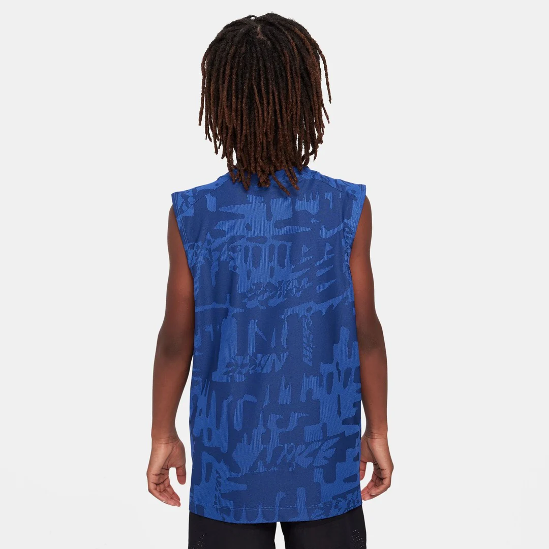 Nike Youth Dri-Fit Multi Print Sleeveless Top - Image 3