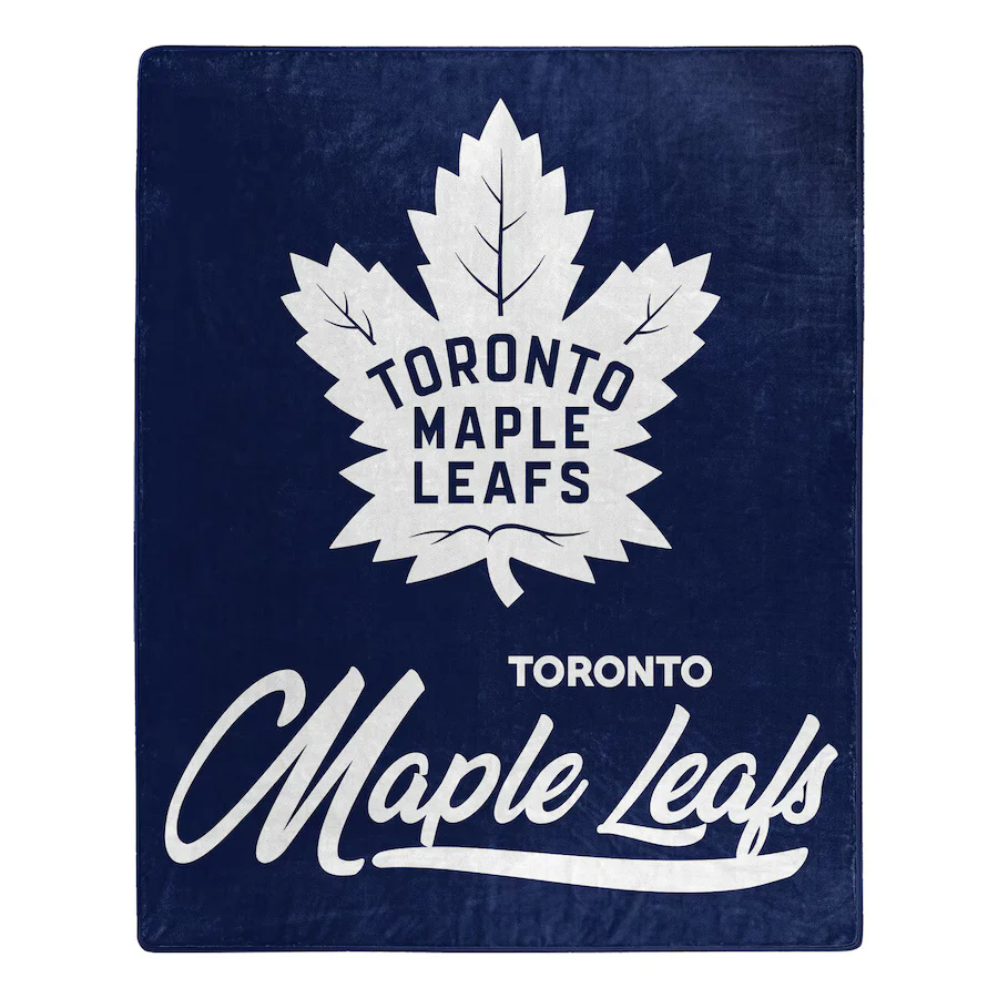 Northwest NHL Toronto Maple Leafs Signature Raschel Throw Blanket 50"x60"