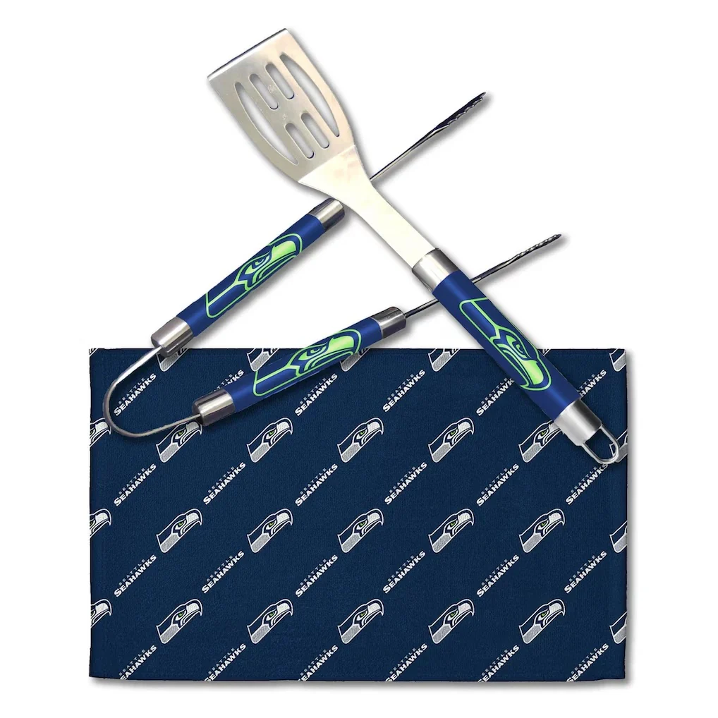 Northwest Seattle Seahawks BBQ Grill Utensil Set