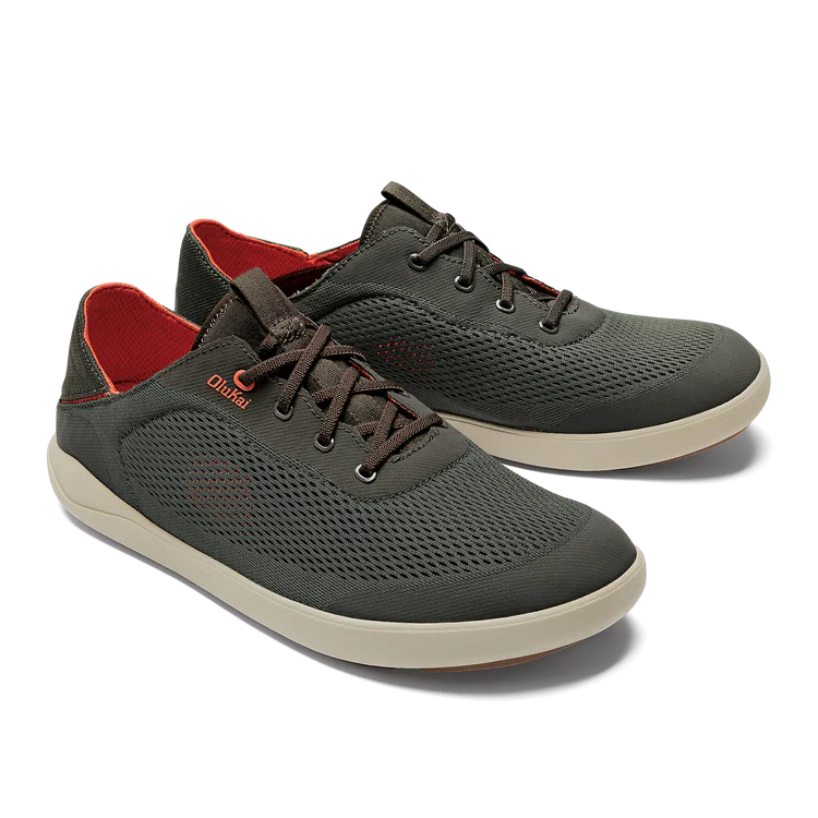 Olukai Men's Moku Pae Shoe Island Salt/Koi - Image 2