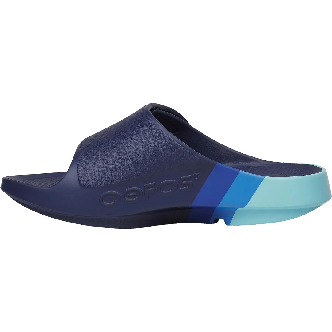 OOFOS Senior OOahh Sport Flex Slides Sandal - Image 23