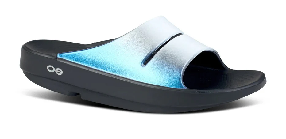 OOFOS Women's OOahh Luxe Slides Sandal