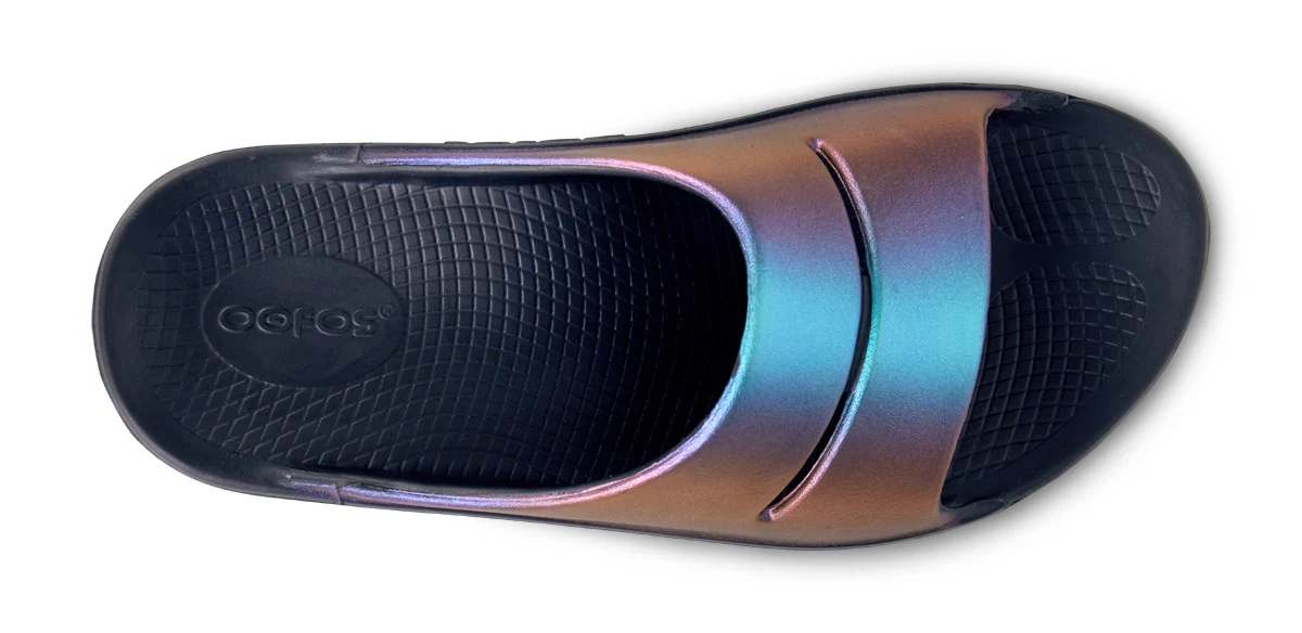 OOFOS Women's OOahh Luxe Slides Sandal - Image 7