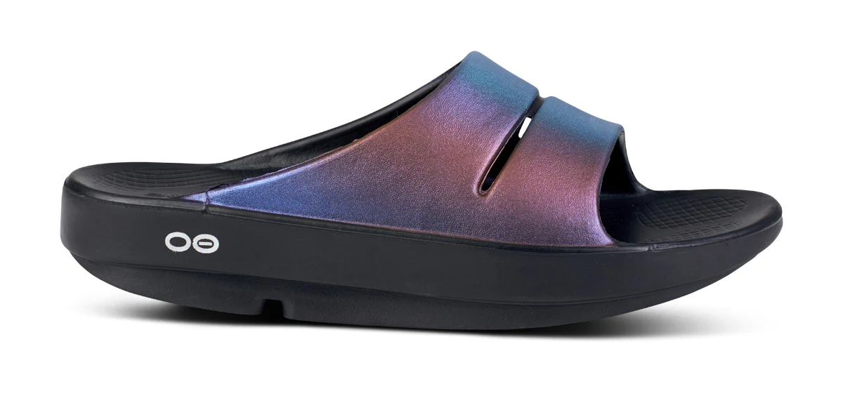 OOFOS Women's OOahh Luxe Slides Sandal - Image 9