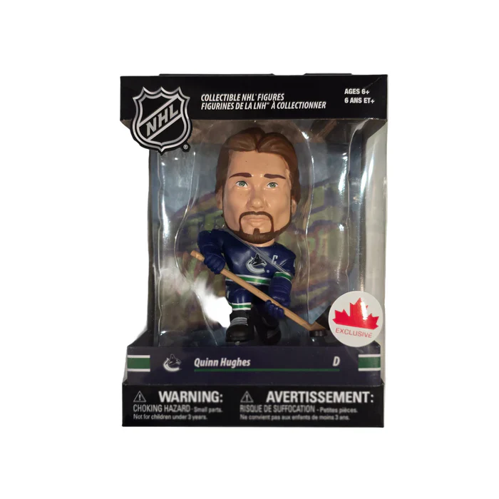 Party Animal NHL Vancouver Canucks Quinn Hughes Slappers Figure