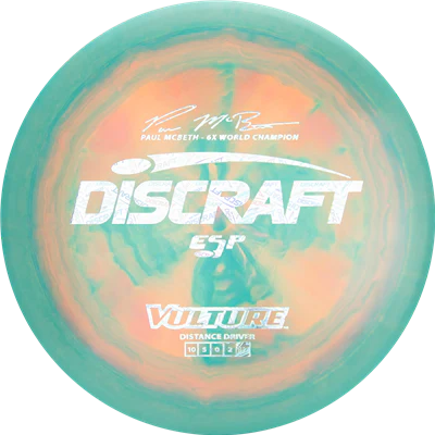 Discraft Paul McBeth 6x ESP Vulture  Signature Series Fairway Driver Golf Disc