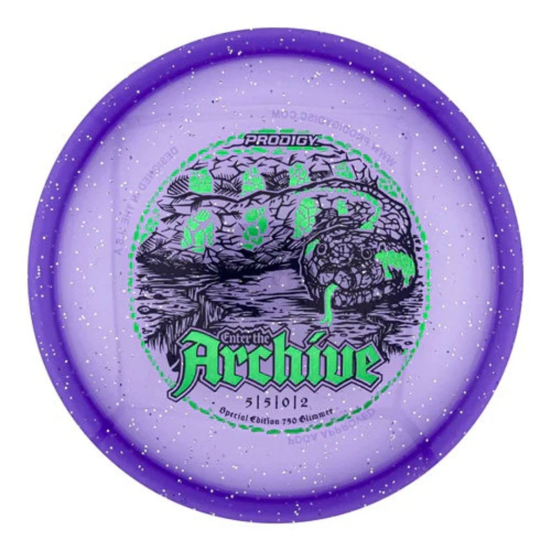 Prodigy Archive 750 Glimmer Serpentium Mid-Range Golf Disc