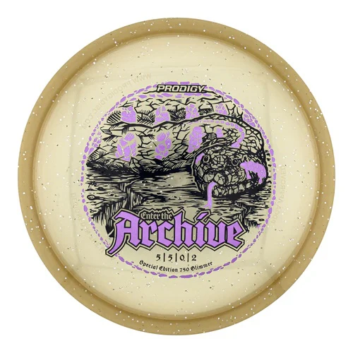 Prodigy Archive 750 Glimmer Serpentium Mid-Range Golf Disc - Image 2