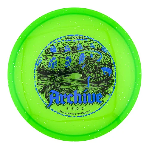 Prodigy Archive 750 Glimmer Serpentium Mid-Range Golf Disc - Image 3