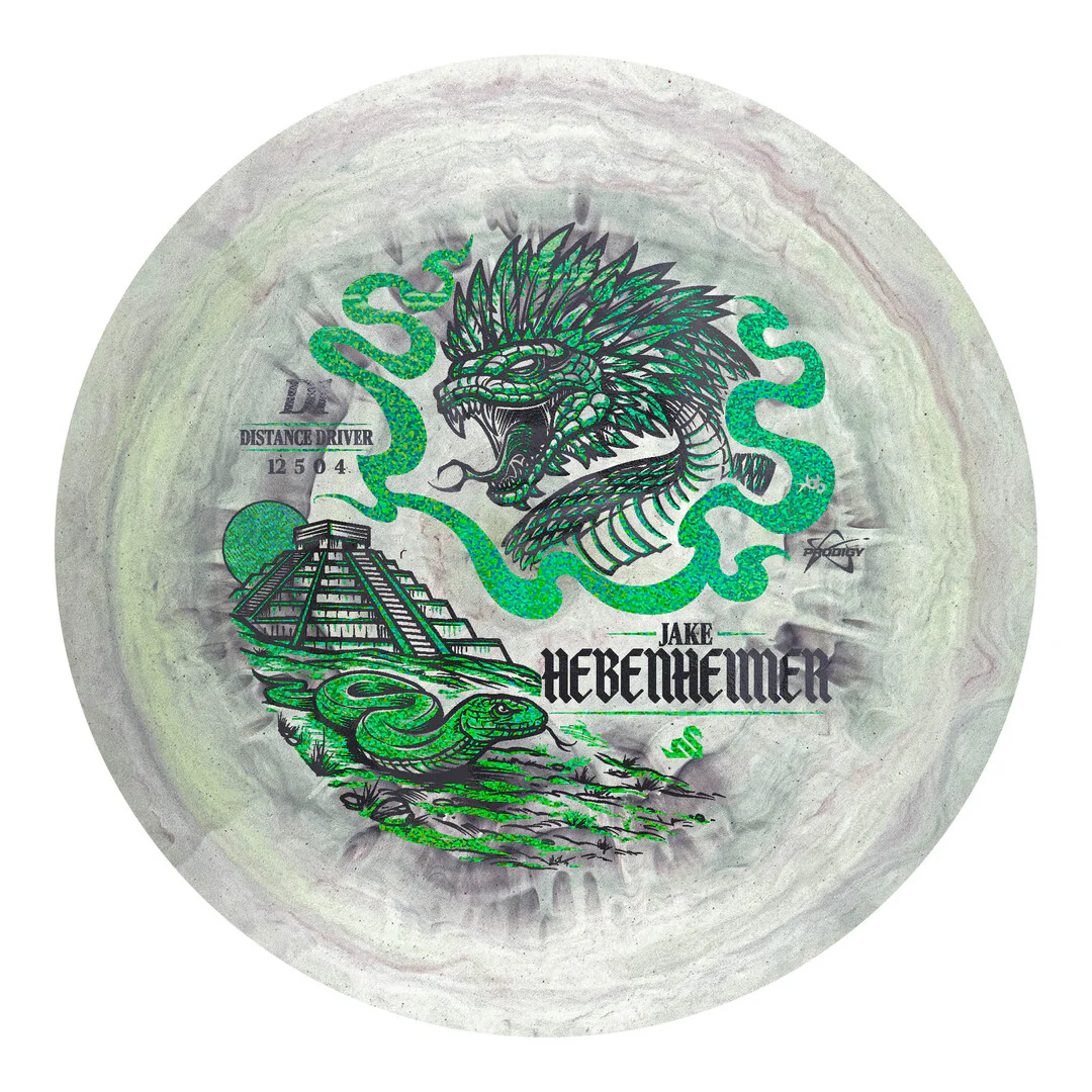 Prodigy D1 500 Spectrum Jake Hebenheimer 2026 Signature Series Distance Driver Golf Disc - Image 2