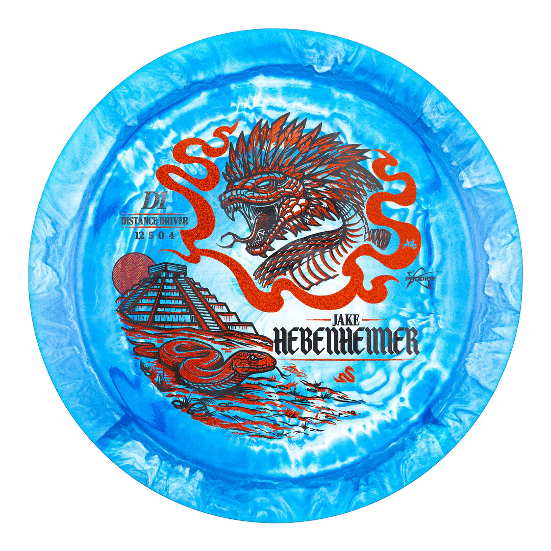 Prodigy D1 500 Spectrum Jake Hebenheimer 2026 Signature Series Distance Driver Golf Disc - Image 3