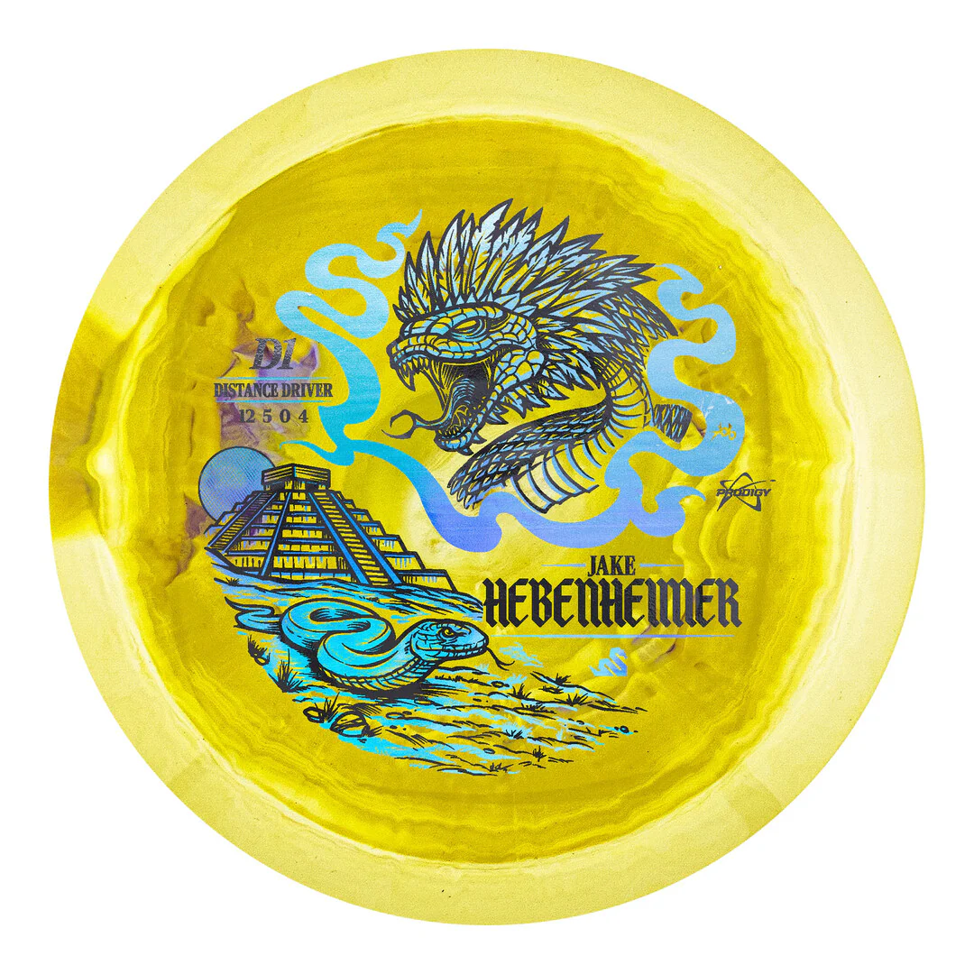 Prodigy D1 500 Spectrum Jake Hebenheimer 2026 Signature Series Distance Driver Golf Disc - Image 5