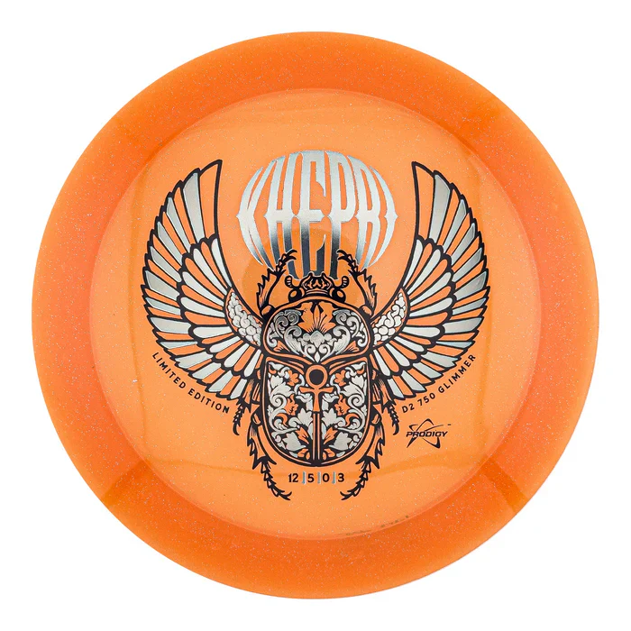 Prodigy D2 750 Glimmer Plastic Khepri Stamp Distance Driver Golf Disc