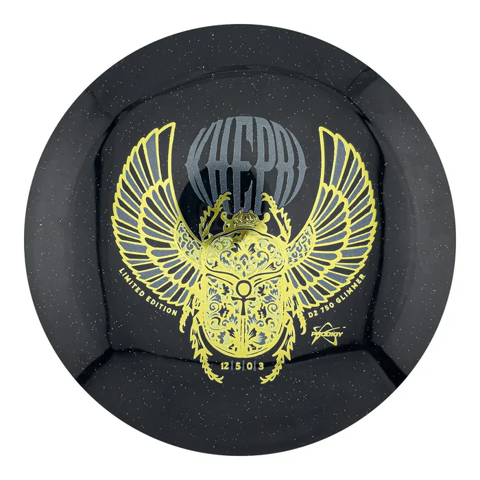 Prodigy D2 750 Glimmer Plastic Khepri Stamp Distance Driver Golf Disc - Image 4