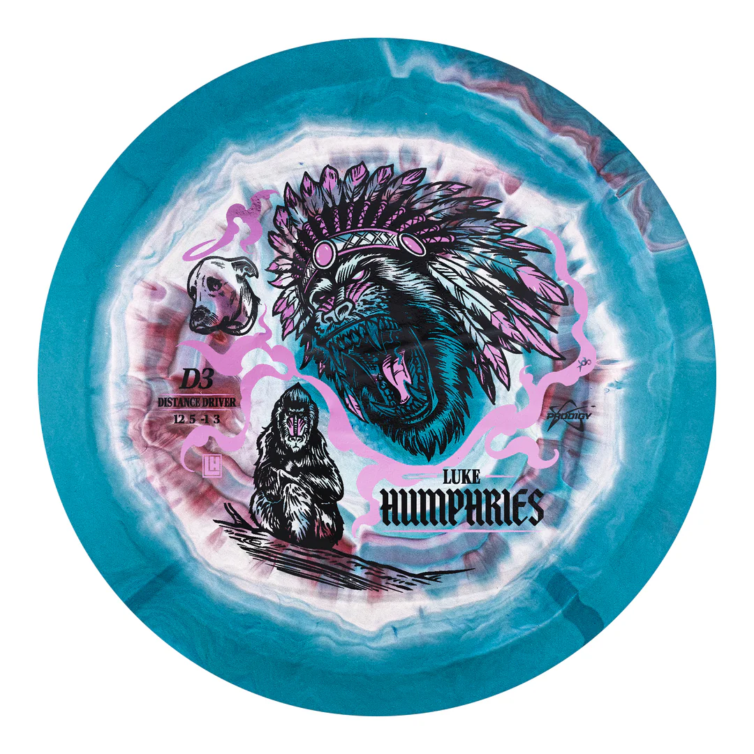 Prodigy D3 500 Spectrum Luke Humphries 2026 Signature Series Distance Driver Golf Disc