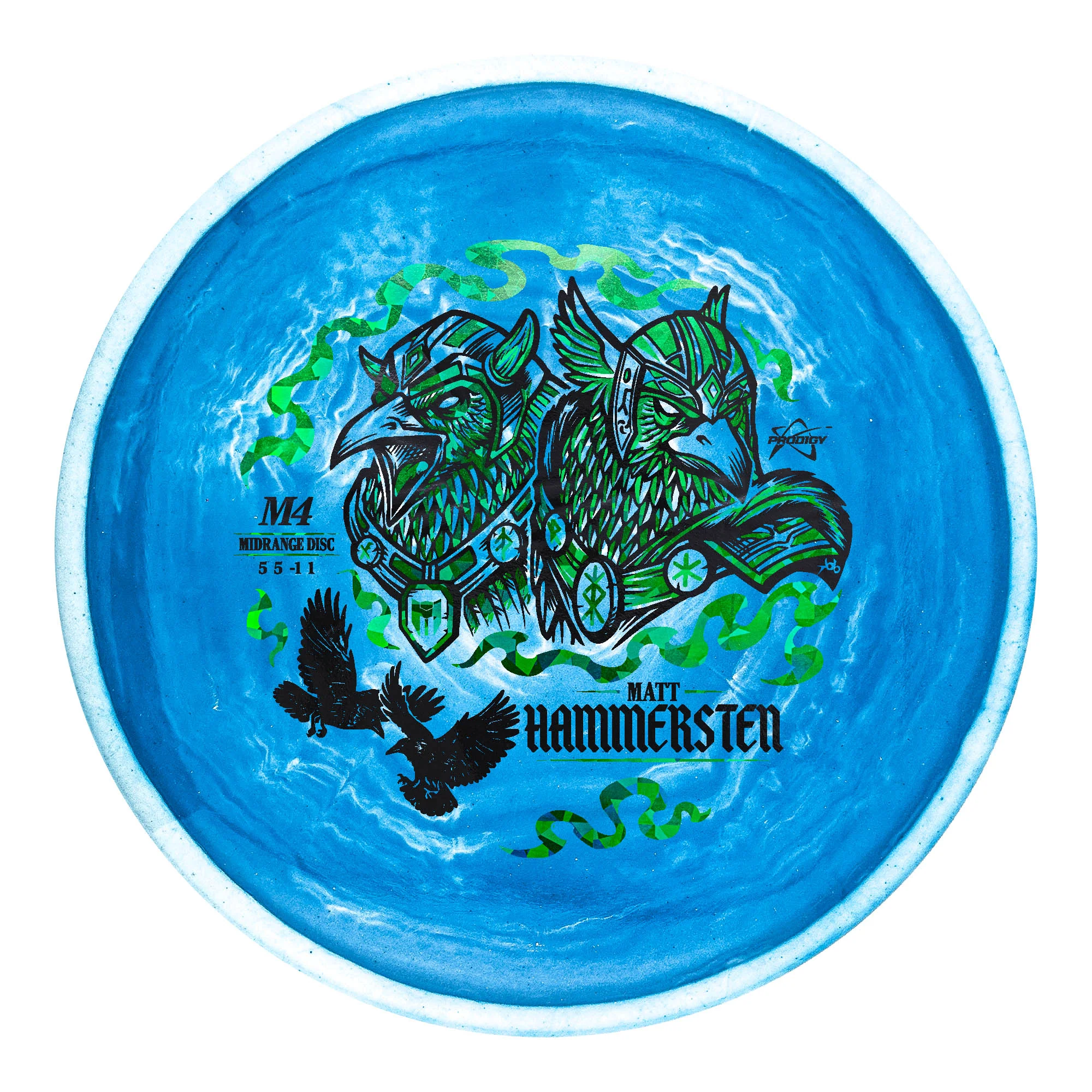 Prodigy M4 500 Spectrum Matt Hammersten 2026 Signature Series Mid-Range Golf Disc - Image 4