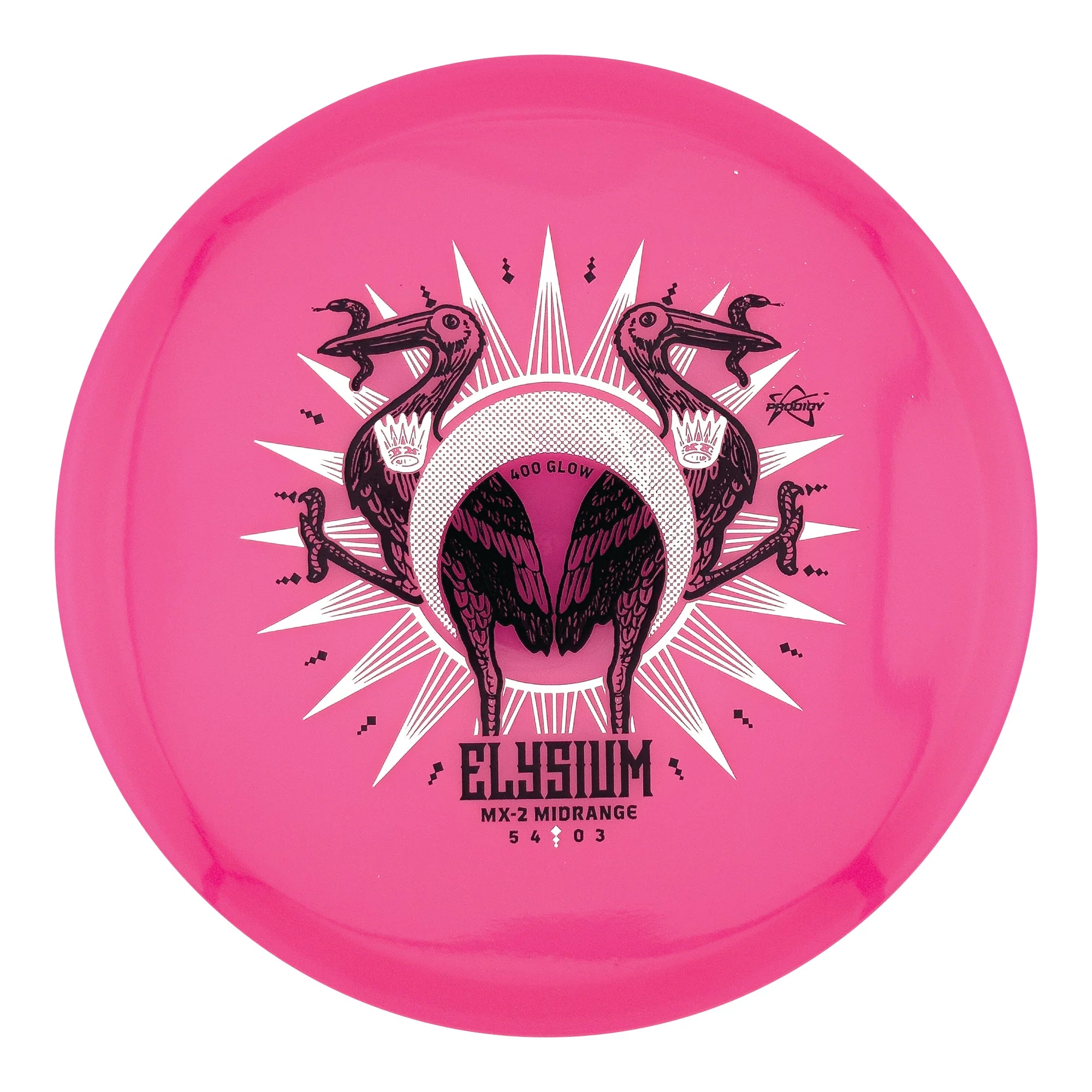Prodigy MX2 Glow Plastic Elysium Midrange Golf Disc