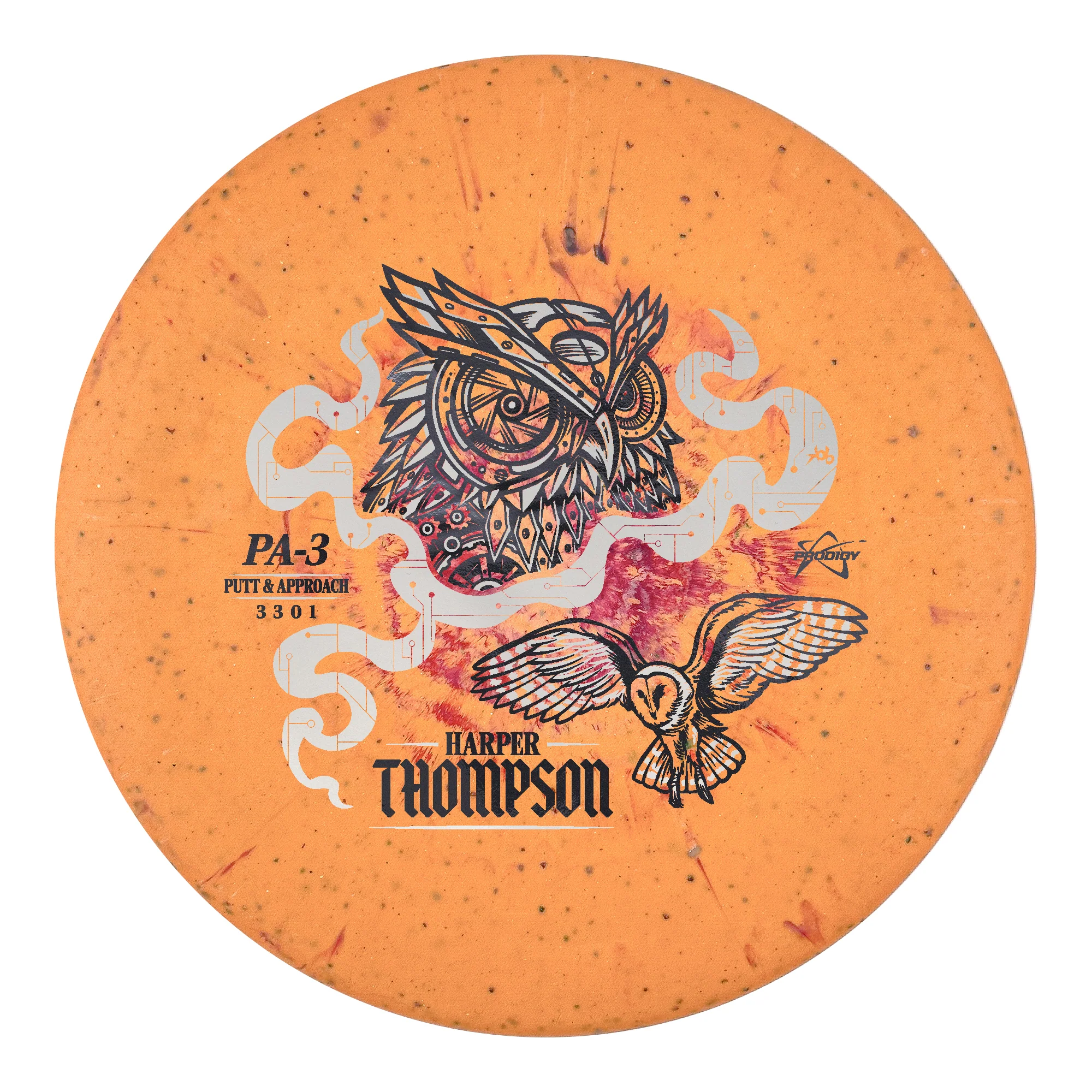 Prodigy PA-3 300 Fractal Harper Thompson 2026 Signature Series Putt and Approach Golf Disc 170-174 g - Image 4