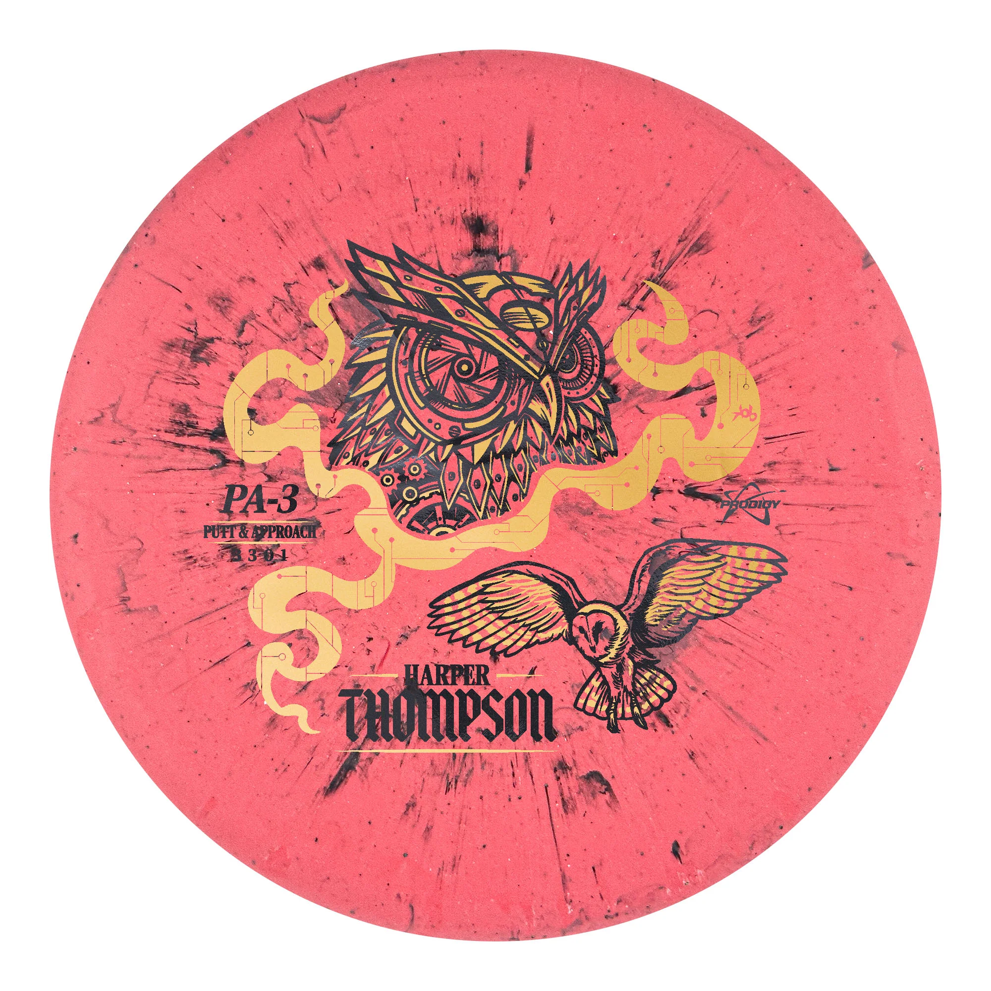 Prodigy PA-3 300 Fractal Harper Thompson 2026 Signature Series Putt and Approach Golf Disc 170-174 g - Image 6