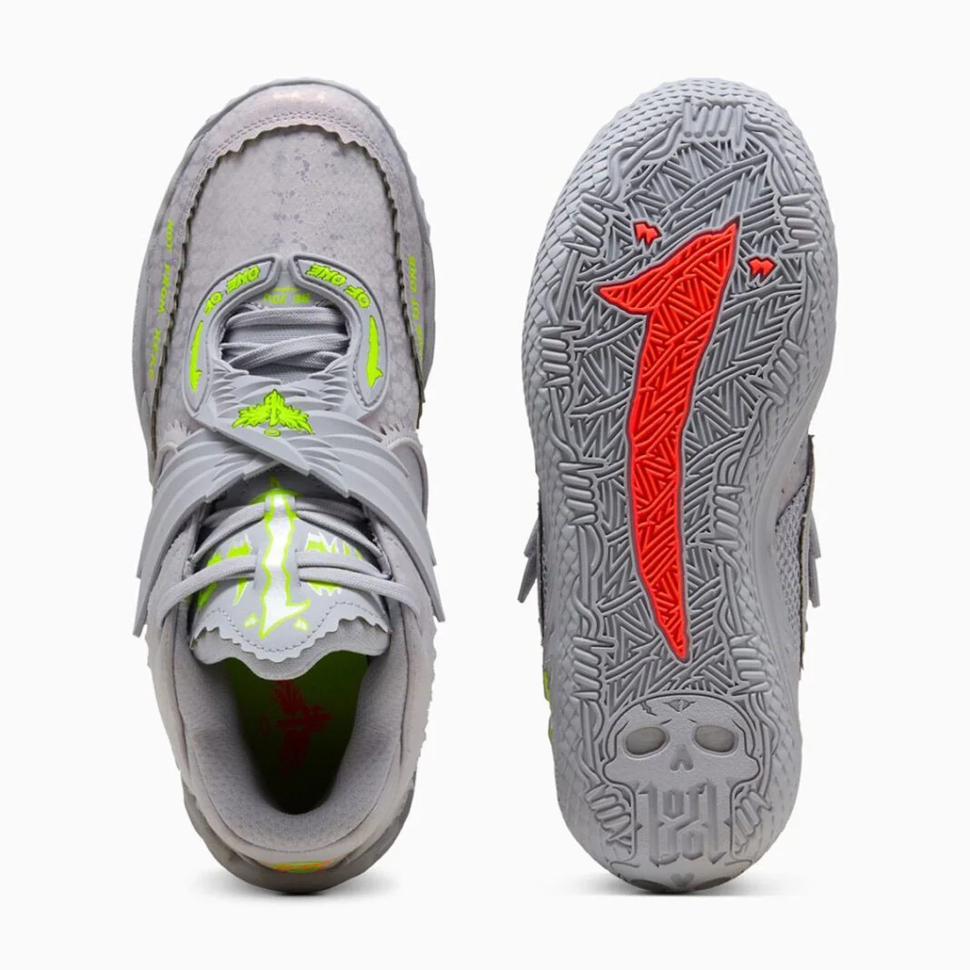 Puma Senior LaMelo Ball Shine Basketball Shoes - Image 3