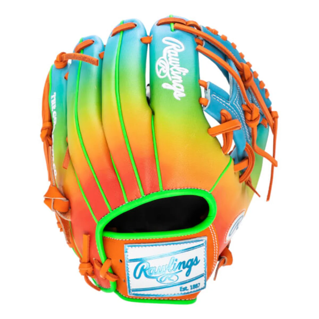 Rawlings 11.5" Heart of the Hide PROR204 Funburst Baseball Glove