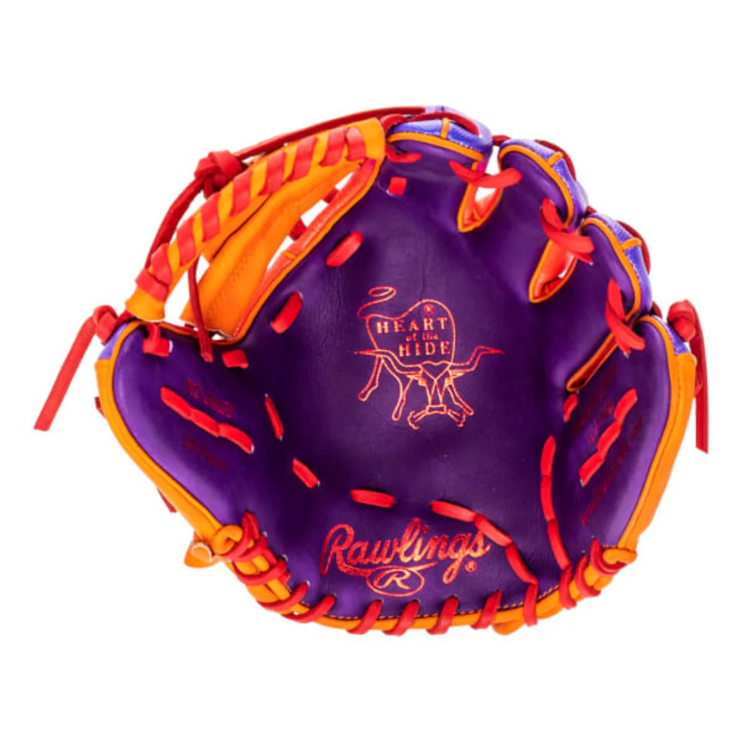 Rawlings 11.5" Heart of the Hide PROR204 Funburst Baseball Glove - Image 4