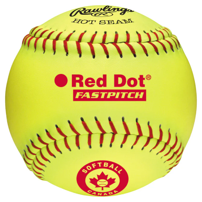 Rawlings 11" Red Dot PX11RYLC Fastpitch Softball - Single