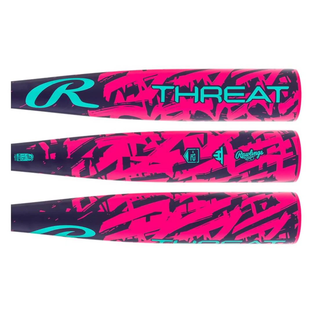 Rawlings -12 Threat USSSA Baseball Bat - Image 2