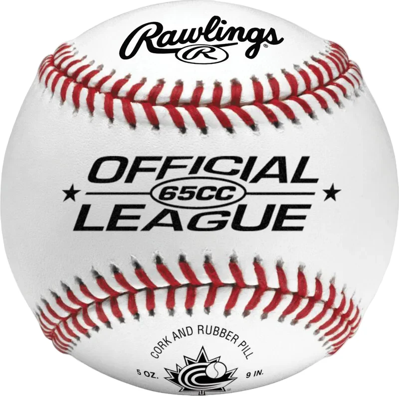 Rawlings 65CC Official League Game Baseball - Single
