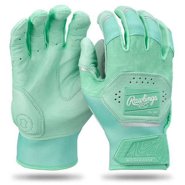 Rawlings Men's Workhorse Batting Gloves - Image 3