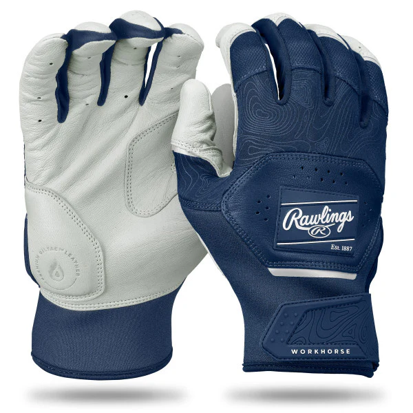 Rawlings Men's Workhorse Batting Gloves - Image 4