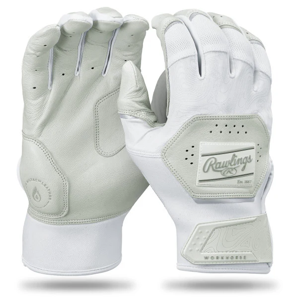 Rawlings Men's Workhorse Batting Gloves - Image 7