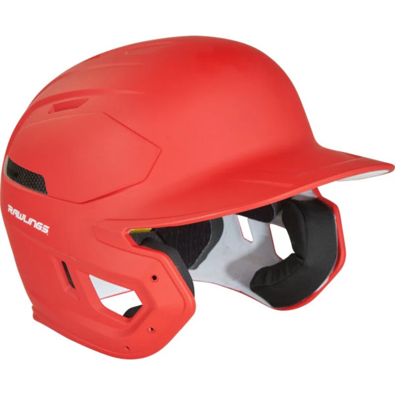 Rawlings Senior CAR07A MACH Carbon Matte Batting Helmet - Image 4