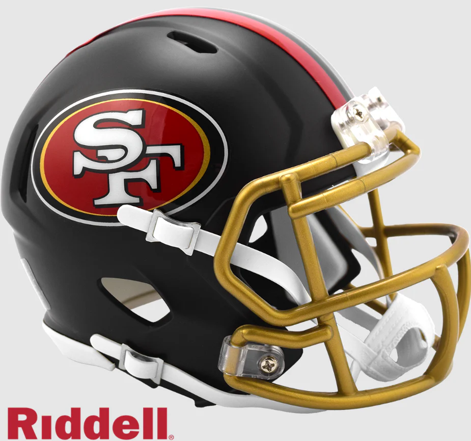 Riddell NFL San Francisco 49ers Speed Mini Rivalries Helmet