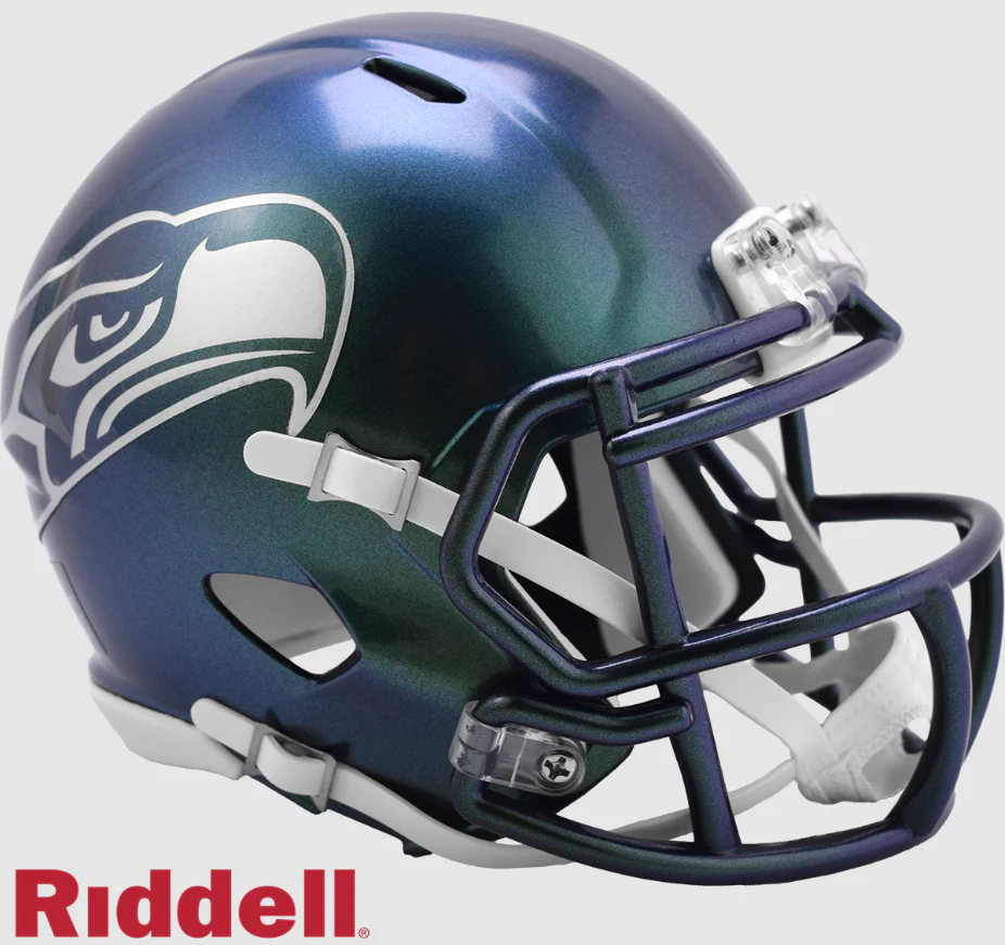 Riddell NFL Seattle Seahawks Speed Mini Rivalries Helmet