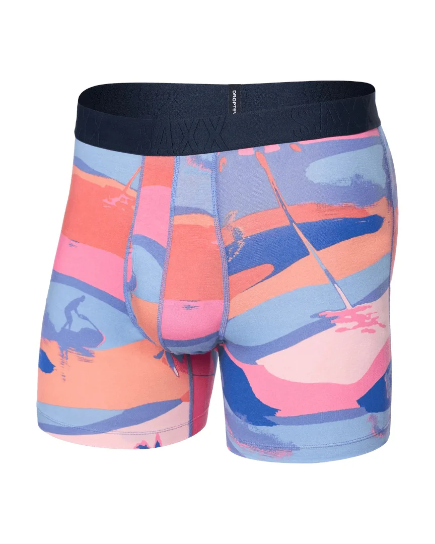 SAXX Men's Droptemp Cooling Cotton Boxer Briefs - Image 2