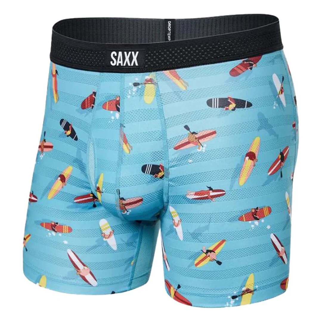 SAXX Men's Droptemp Cooling Mesh Boxer Briefs - Image 3