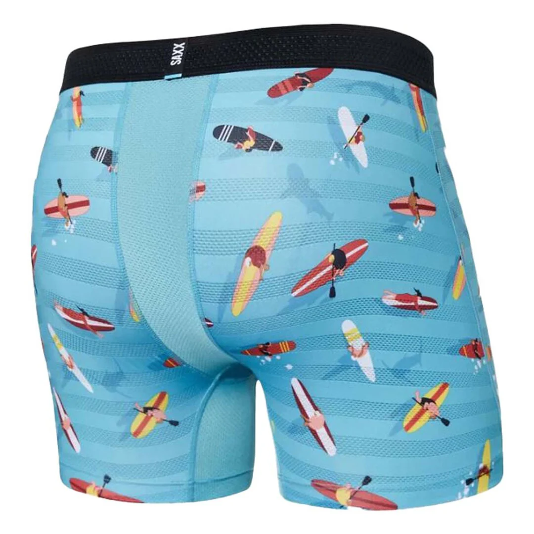 SAXX Men's Droptemp Cooling Mesh Boxer Briefs - Image 4