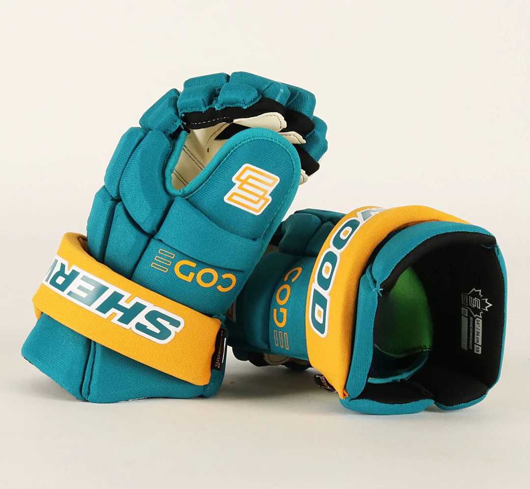 Sherwood Senior Code Encrypt 1 Pro Spec Hockey Player Gloves - Image 3
