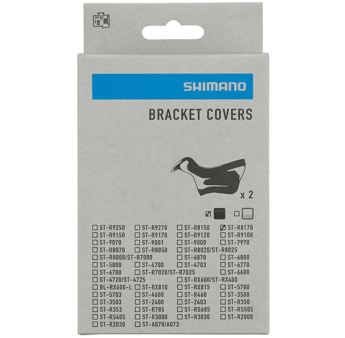 Shimano ST-R8170 (Pair) Black Bracket Covers - Image 2