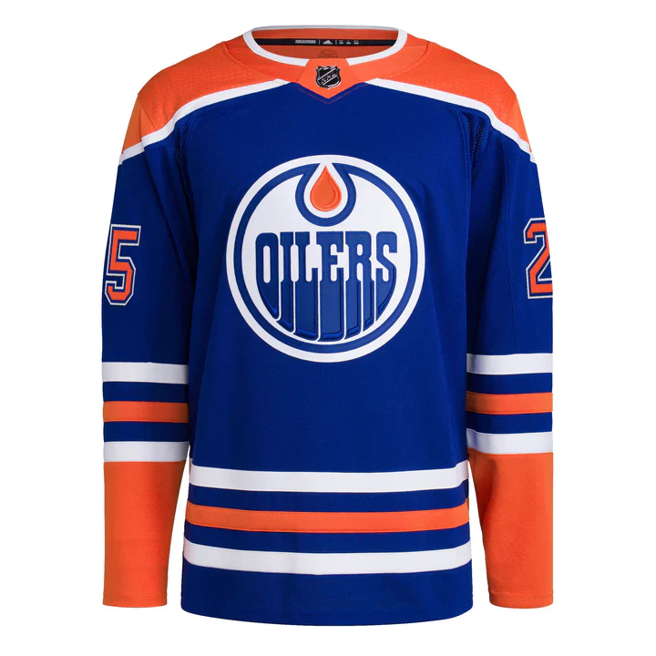 adidas NHL Edmonton Oilers Darnell Nurse Authentic Primegreen Home Jersey - Image 2