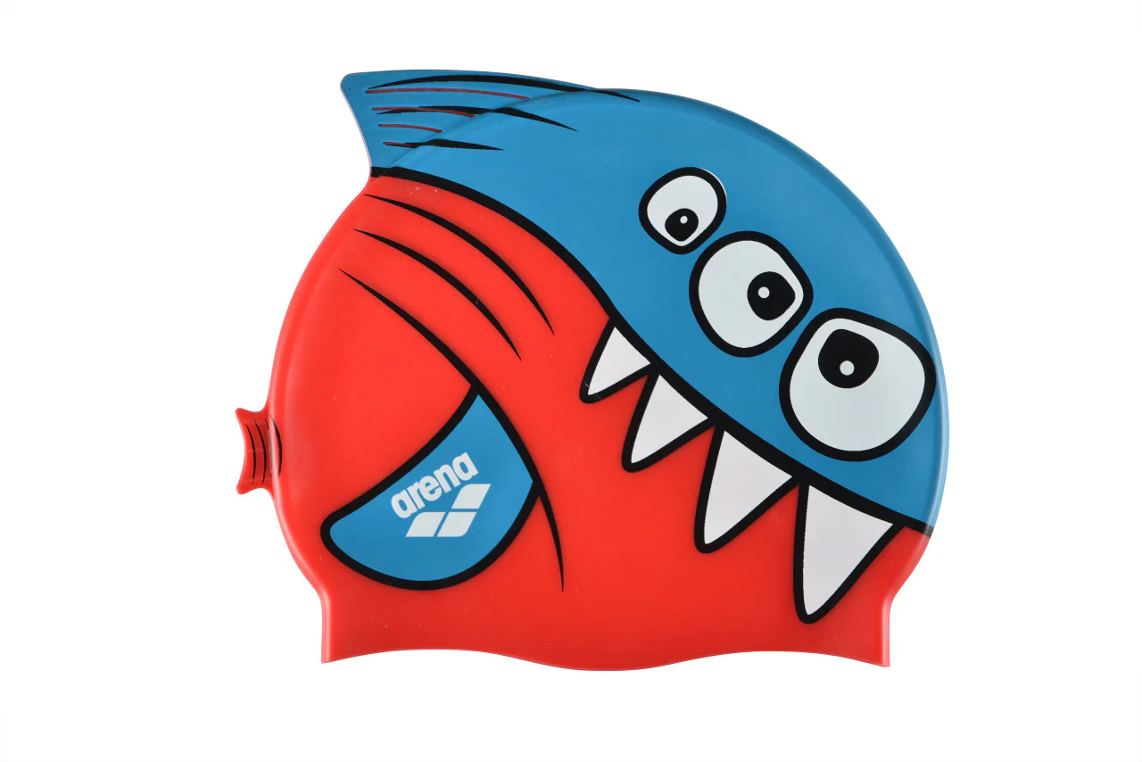 arena Junior Water Tribe Fish Swim Cap - Image 3