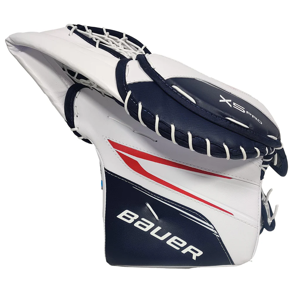 Bauer Intermediate Vapor X5 Pro Custom Hockey Goalie Trapper - Image 5