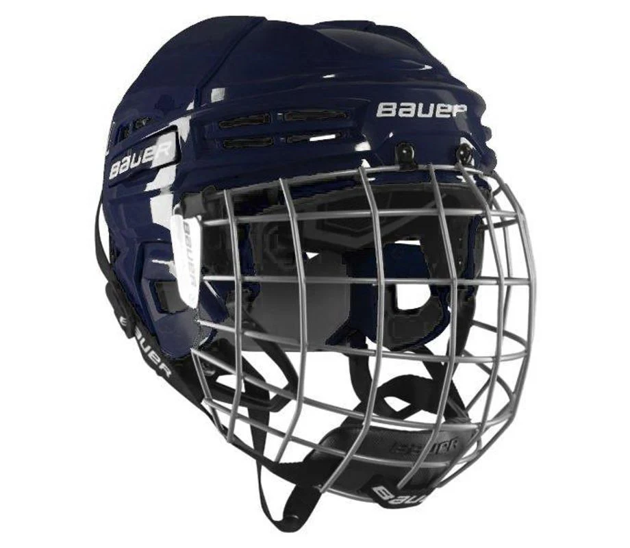 Bauer Senior IMS 5.0 Hockey Player Helmet Combo - Image 4